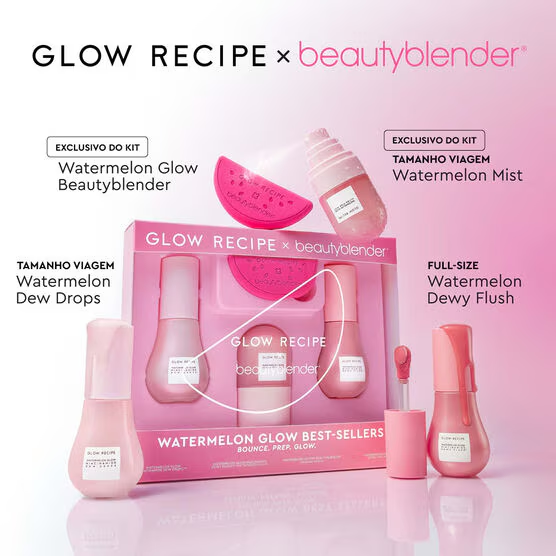 Beauty Blender e Glow Recipe